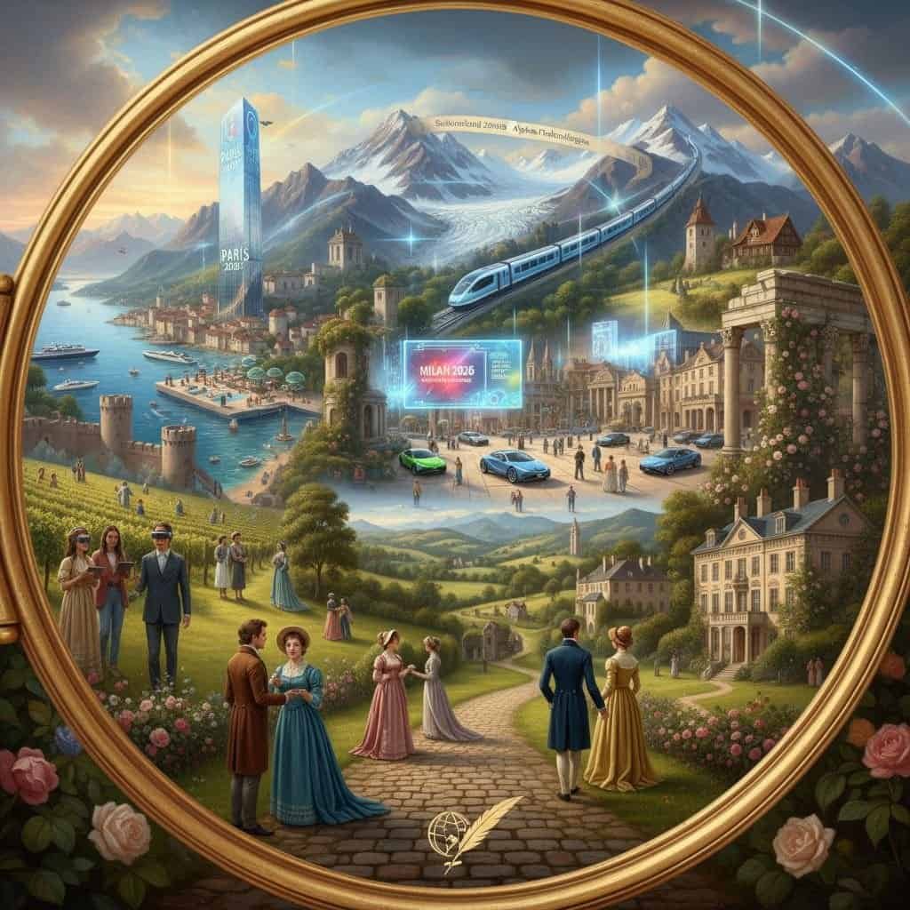 imagem itália frança croácia e os lugares da jane austen credits suoviaggio ia 965467 quad